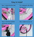 Kickstand for Kids Bike, Bike Kickstand for 20 Inch Wheel Tire Adjustable Bicycle Kickstand for Rear Wheel Replacement for Training Wheel (20 inch...