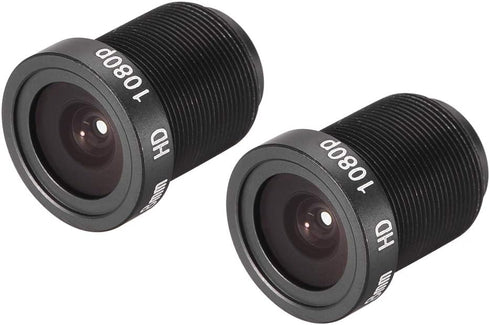 uxcell 2 Pcs CCTV Camera Lens 2.8mm Focal Length 1080P F2.0 1/3 Inch Wide Angle for CCD Camera...