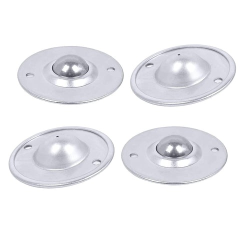 4PCS Caster Wheels,Mini Swivel Wheels,Stainless Steel Universal Wheel,360 Degree Rotation for Furniture...