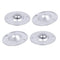 4PCS Caster Wheels,Mini Swivel Wheels,Stainless Steel Universal Wheel,360 Degree Rotation for Furniture...
