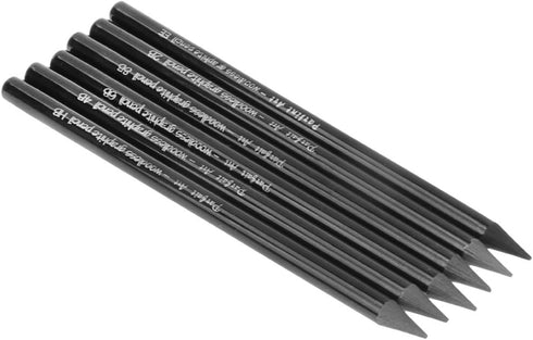 6pcs Woodless Pencil Set - Graphite Pencil HB 2B 4B 6B 8B EE for Drawing, Writing, Shading, Coloring, Soft Pencil No Wood, Gift for Artist, Hobbyi...