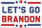 Funny Tool Box Magnet Sign - 4x6 in. FJB Let's Go Brandon Red White and Blue Stars...