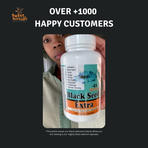 30 days Thymoquinone Pure Turkish Black Seed Oil - Antioxidant non gmo Cold Pressed gel Capsules - Kalonji Cumin Seed Oil softgel - Nigella Sativa...