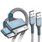 AviBrex USB to 30 Pin Charging Cable 3.3ft 2-Pack, USB Fast Charging & Sync Data Cable Nylon Braided Cord Compatible iPhone 4/4s/3G/3GS, iPad 1 2 ...