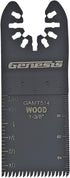 Genesis GAMT514 Universal 1 3/8" Precision Oscillating Multi-Tool Quick-Release Flush Cut Blade...