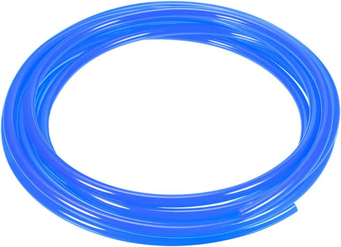 DMiotech 5mmx8mm Pneumatic Tubing, 8 Meters/26.2ft Air Compressor PU Line Hose Tube for Water Fluid Transfer, Blue...