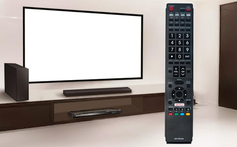 GB172WJSA Replace Remote Control fit for Sharp LCD LED TV HDTV AQUOS LC-60EQ30U LC-60LE661U LC-60LE660U LC-60C6600U LC-70LE660U LC-80LE661U LC-70C...