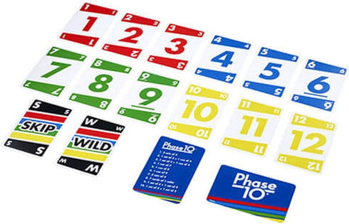Mattel Phase 10 Card Game with Skip-Bo Card Game...