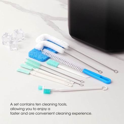 AIEVE Ice Machine Cleaner Brush Sets, 10 Pcs Ice Maker Cleaner Tools Kits...