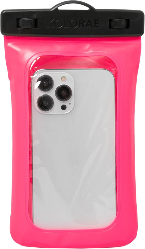 Waterproof Float Phone Dry Bag Case Fits Most iPhone and Samsung Galaxy Models Pink...