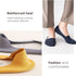 Women No Show Socks Low Cut Women Invisible for Flats and Dress Shoes Liner Socks with Non-Slip Heel Grips...
