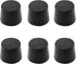 AnRui 6 Pack Solid Rubber Stoppers Tapered Lab Seal Plug 42mm to 50mm Test Tubes Bungs Stopper for Industrial, Laboratory, Home Use...