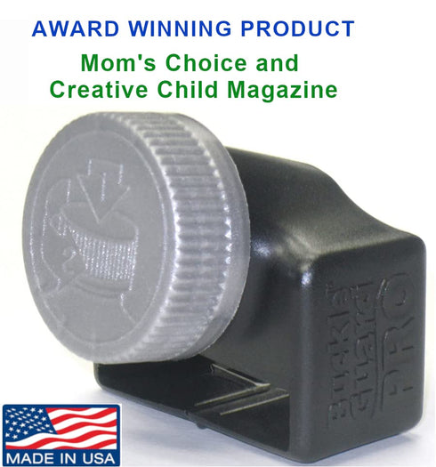 Seat Belt Button Cover Deters Children and Disabled Adults from Opening Their Seat Belt While Riding in a Motorized Vehicle, No "Key" Needed to Op...