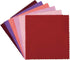 Connecting Threads Color Wheel Solid 43 pcs 100% Cotton Precut Cotton Quilting Fabric Bundle 5" Charm Squares (Warm)...