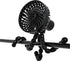 Portable Baby Stroller Fan, with Flex Tripod, 20 Hours Working Time, 3 Speeds, Handheld Personal Fan For Car Seat, Treadmill, Outdoor (Black)...