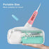 Water Dental Flosser Cordless for Teeth - Rockwell 4 Modes Dental Oral Irrigator, Portable and Rechargeable IPX8 Waterproof Powerful Battery Life ...