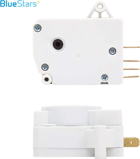 Ultra Durable WR9X483 Refrigerator Defrost Timer Direct Replacement for OEM Part by Blue Stars – Exact Fit for GE & Kenmore Refrigerators – Replaces TMDJX35RB9 WR09X10130 WR9M418 WR9X10075 PS310852