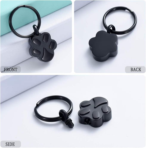 shajwo Cremation Jewelry Urn Keychain for Pet Human Ashes Dog Cat Keepsake Memorial Urn Keychain Ash Holder for Women Men...