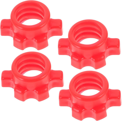 Yardwe 4 Pcs clip clip barbell screw collar set collars screw Accessories Dumbbell Nut accessories fitness hand bell Curling pesa equipment suppli...