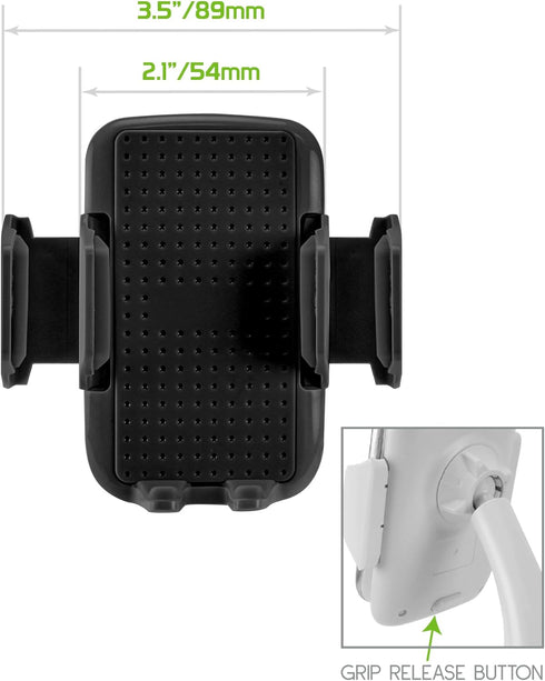 Cellet Windshield Car Phone Holder Mount, Dashboard Phone Holder Compatible for iPhones, and Android Smartphones...