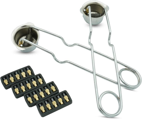 GUTIMORE Single Flint Striker Flint Spark Lighter 2PC with 20 Extra Flint Replacements, for Welding, brazing and Soldering...