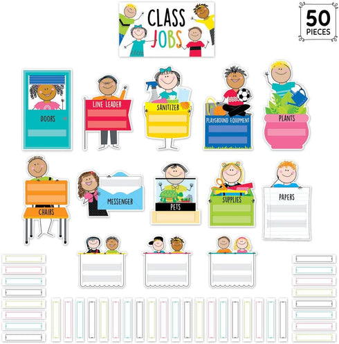 CTP Class Jobs Mini Bulletin Board Set for Classroom (Creative Teaching Press 10689)...