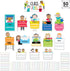 CTP Class Jobs Mini Bulletin Board Set for Classroom (Creative Teaching Press 10689)...