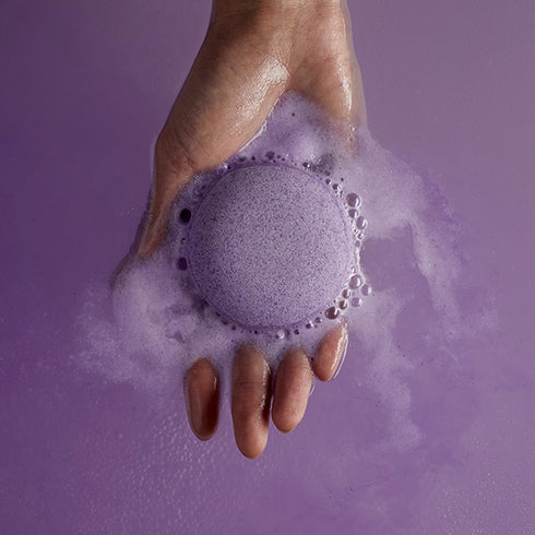 Sprig by Kohler Lavender + Vanilla Bath Bomb, Hypoallergenic, Made with Natural Botanicals & Premium Skincare Ingredients (Shea Butter, Coconut Oi...