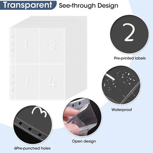 100 Envelopes Money Saving Challenge, Savings Challenges Book with Envelopes & Challenge Tracker, Motivational Process to Save $5050, 100 Envelope...