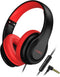 Kids Headphones with Microphone for School K15 Wired Headphones for Kids with Share Port 85dB/94dB Safe Volume Limit, Foldable Boys Girls Headphon...