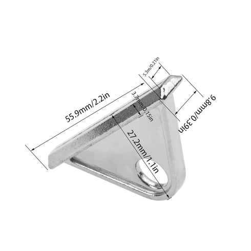 4Pcs 2020 Series Sliding Activity Hook for 6mm T-Slot Aluminum Extrusion Profile...
