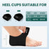 Plantar Fasciitis Gel Heel Protectors - Welnove Heel Cups for Women Men Heels Spur Pain Relief - Heel Inserts Pads for Achilles Tendonitis Dry Cra...