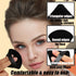4 Pack Triangle Powder Puffs for Face Powder,Soft Velour Makeup Setting Powder Puff with Case,Black...