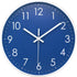Wall Clock Battery Operated Indoor Non-Ticking Silent Quartz Quiet Sweep Movement Wall Clock for Office, Bathroom, Living Room Decorative 10 Inch ...
