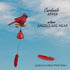Cardinal Bird Wind Chime, Cardinal Gifts for Glory Mother’s Love Gift, Bird Bell Chimes for Garden Backyard Church Hanging Decor, Red...