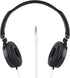 Foldable Head Mounted Headphone Mini Wired Headset Hands Free Compact Stereo HiFi Music Headset Support Rotatable Ear Cup Adjustable Headband Supp...
