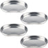 Dental Tray - Prgislew 4 Pack Kidney Trays Stainless Steel Tray Medium Emesis Basin Reusable Metal Kidney Dish for Dental Piercing Lab Instrument ...