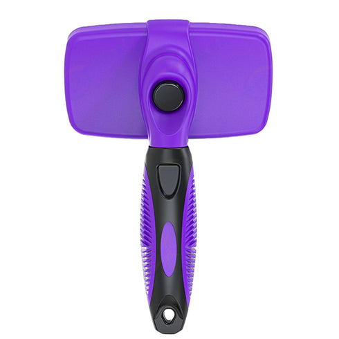 Pet Slicker Grooming Brush by Acme Basics, Deshedder/Cleaning Brush, Comb for Shedding Short/Long Haired Dogs & Cats - Perfect Pet Hair Cleaner & ...