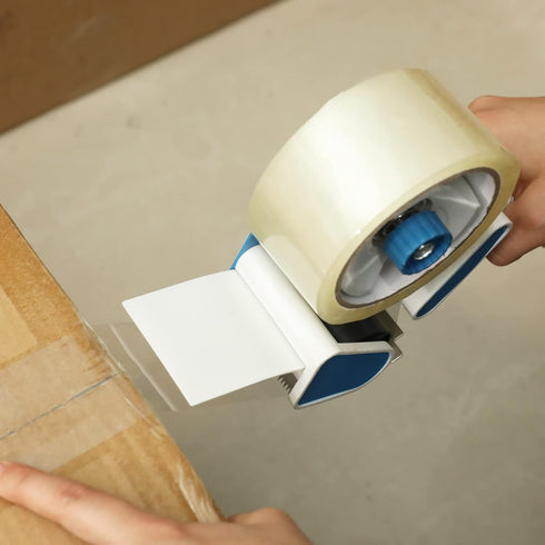 2 inch Packaging Tape Dispenser Gun Handheld Tape Gun for 2-Inch-Wide Clear Packaging Tape,Blue...