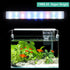 HITOP Full Spectrum LED Aquarium Light – 12” 16” 24” 32” Classic Fish Tank Light with RGB LEDs, with Timer and Stable Extendable Brackets (12-20in...