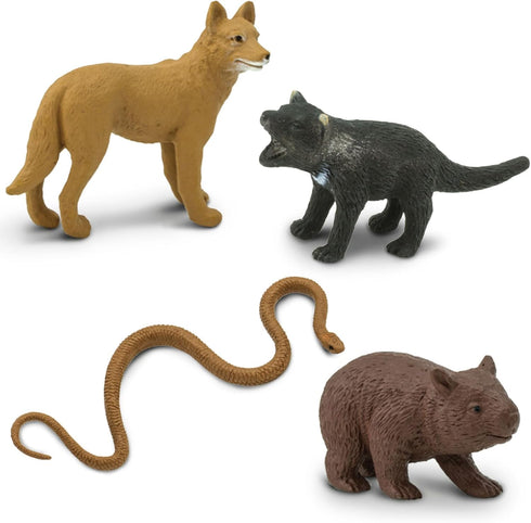 Safari Ltd. Land Down Under TOOB - 11 Figurines of Australian Animals - Educational Toy Figures For Boys, Girls, and Kids Ages 3+...