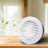 2 Packs Soffit Vents 3 Inch Vent Cover - Round Vent Cover with Built-in Fly Screen, ABS Air Exterior for Living Room Bathroom Office Home Ventilat...