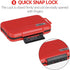 LYNCA 24 Slots Camera Memory Card Case Holder Water-Resistant Anti-Shock SD Card Case Holder Wallet for 8 SD Cards 4 CF Cards 12 Micro SD/TF Cards...