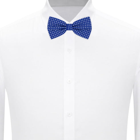 Jacob Alexander Polka Dot Print Men's Polka Dotted Pretied Bowtie...