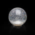65mm Shifter Knob Silver Powder Universal Gear Shift knob Crystal Acrylic Ball for Manual Automatic Vehicles, with 3 Adapters...