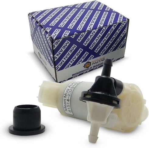 81514-232316D Windshield Washer Pump w/Grommet - Washer Motor Compatible with Honda CR-V - Replaces OEM #: 76806SMAJ02, 76806SMAJ01...