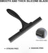 SetSail Squeegee for Shower Glass Door Stainless Steel Shower Squeegee for Glass Doors All-Purpose Window Squeegee for Tile Shower Walls, Sink, Mi...