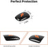 Voodonala for Challenger Gear Shift Shifter Knobs Cover Trim for 2015-2024+ Dodge Challenger Charger 2018-2024+ Durango Interior Accessories Orang...