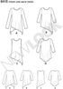NEW LOOK Patterns Misses' Knit Tunics Size: A (XS-S-M-L-XL), 6415...