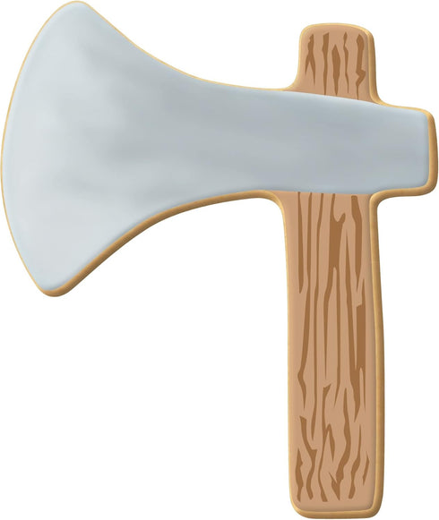 Foose Hatchet Ax Tin Cookie Cutter 2.5 in US Tin Plate Steel...